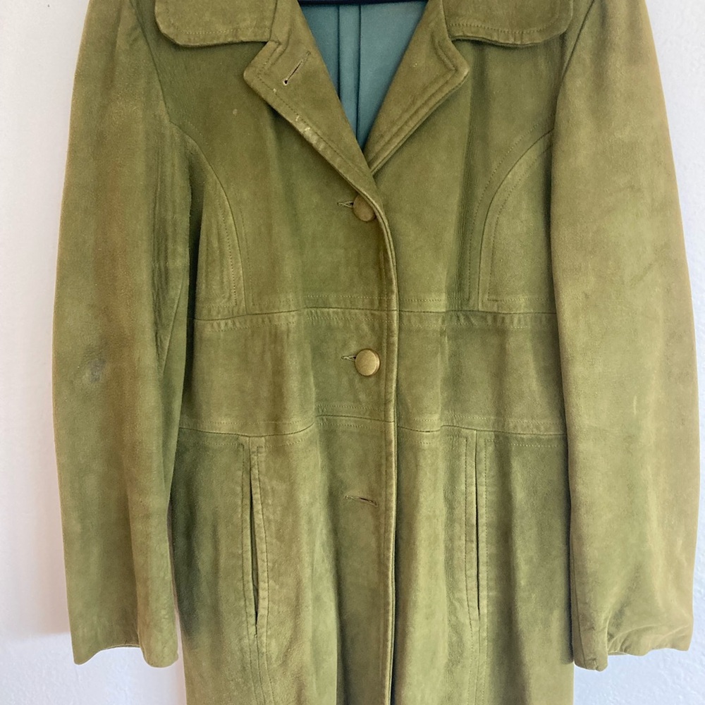 Chic Olive Women's Trench Coat